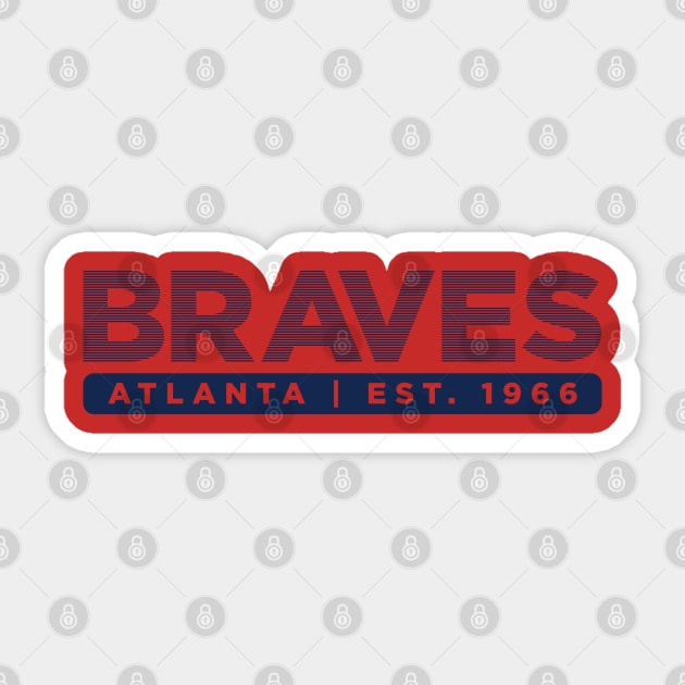 ATL Braves #2 Sticker by HooPet